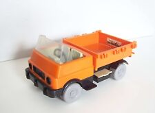 PLAYMOBIL (Q3237) CHANTIER - Camion Benne Orange 3203 3474 Vintage (en l'état)