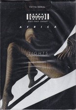 Collant WOLFORD AFRICA coloris Macaron (Brown)/Black. Taille XS. Fashion tights.