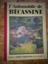 l'automobile de Bécassine éditions Gautier Languereau 2012