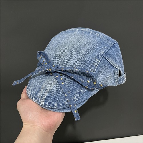 Chapeau beret jean pour - en,