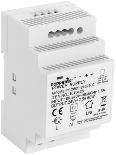 Alimentation pour rails din - pour,