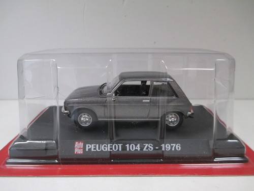 Peugeot 104 gris foncé - gris,