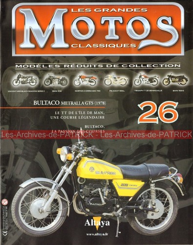 Motos classiques bultaco - motos, 26