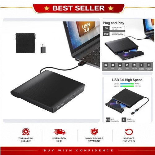 Origbelie lecteur dvd - origbelie,