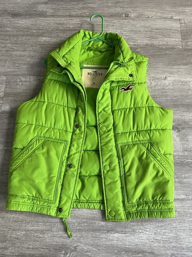 Hollister lime green leather - hollister,
