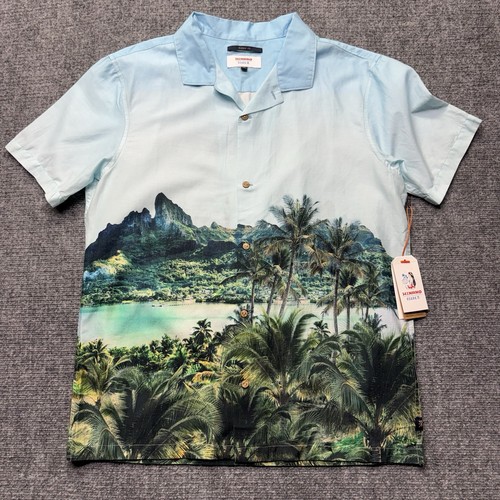Roark hinano shirt mens medium - roark,