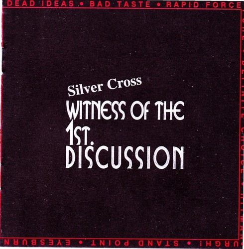 Silver cross witness the - cross,