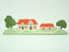 JOUET ANCIEN - FIGURINE - SUPERBE SILHOUETTE - DECORS - PAYSAGE - ANNEE 50/60 -