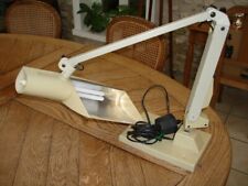 Grande LAMPE de dessinateur en métal, signée LEDU, lourde et en TBE