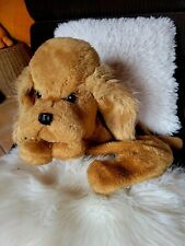 CHIEN VINTAGE PELUCHE RANGE PYJAMA DOUDOU 