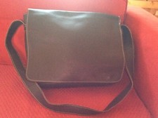 grande besace cuir brun SYLVAIN LEFEBVRE bandouliere  (TI/D) D