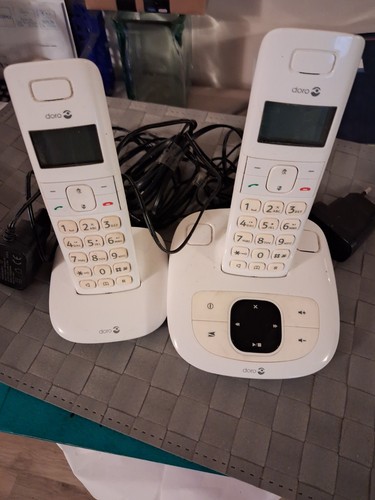 Duo telephones sans fil - fil, doro