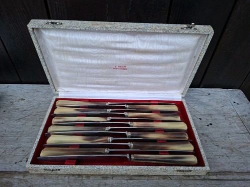 Coffret ménagère couteaux - ménagère,