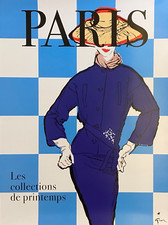 René Gruau, 1990s - Paris - Original Advertising Affiches Imprimé En Offset