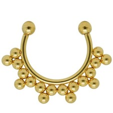 Faux piercing nez - de, septum