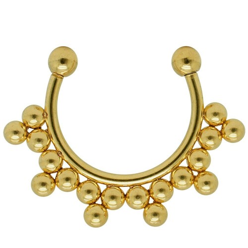 Faux piercing nez septum - piercing,