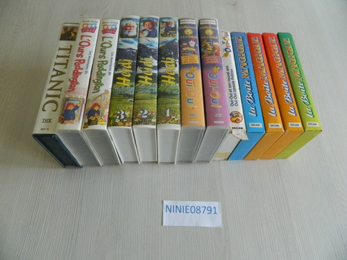 Lot vhs oui ours - vhs,