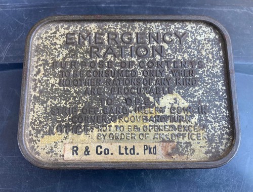 Ww2 british boite ration - ww2,