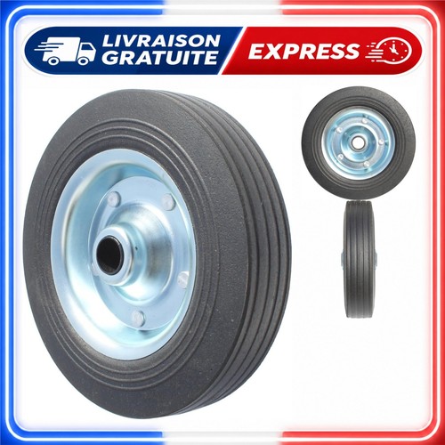 Roulette roue jockey 200x50mm