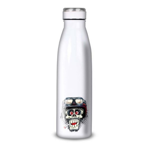 Gourde alu thermos tête de - gourde,