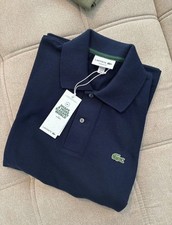 polo lacoste homme bleu marine