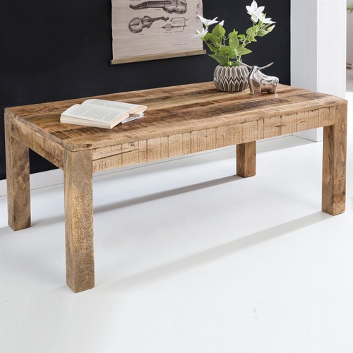 Finebuy table basse bois - table,