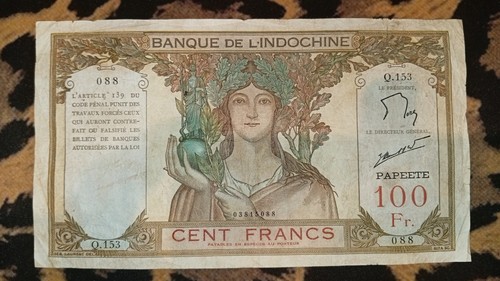 Billet 100 francs - 100,