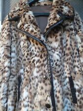 Veste de panthère en fourrure véritable