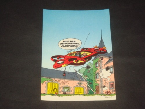Carte postale spirou - spirou, et