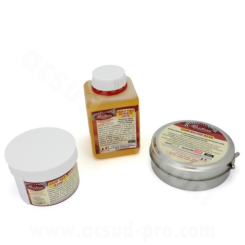 Restom kit entretien cuir - restom,