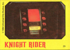 Carte Monty Gum Knight Rider