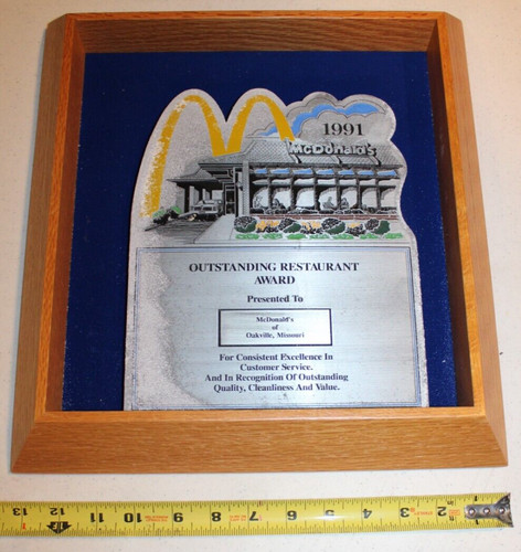 Rare mcdonalds 1991 - mcdonalds, restaurant