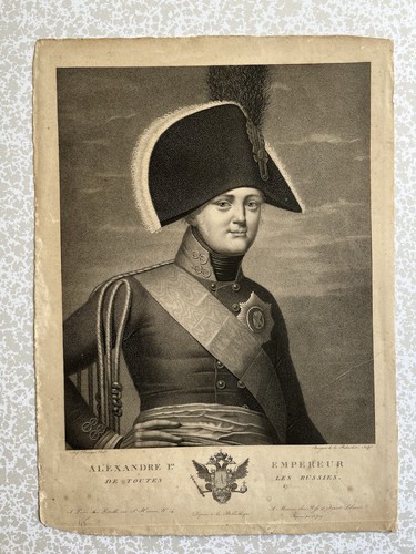 Gravure ancienne 1820