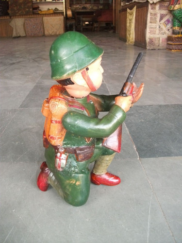 Soldat militaire vintage - vintage, en
