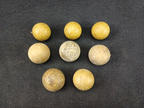 Lot boule balle bois - balle,