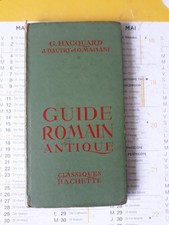 LIVRE GUIDE ROMAIN ANTIQUE