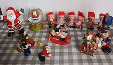 Joli lot de figurines de Noël