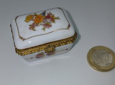 pilulier porcelaine art boîte