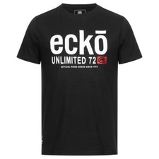 T-shirt Ecko Unltd Noir Homme Taille S Neuf et Authentique