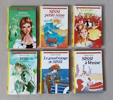 Lot 6 Livres SISSI Editions HACHETTE Collection IDEAL-BIBLIOTHEQUE 1978 à 1984