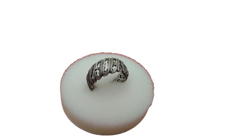 Bague argent ajourée - bague, en