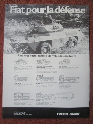 1982 pub fiat iveco vehicule - pub,