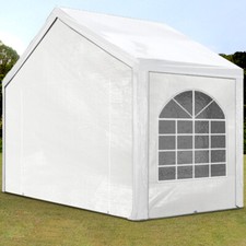 TOOLPORT Barnum Tente de réception 4x2 m PE 450 N PE Blanc