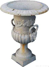 Vase Amphore Cratère En Fonte
