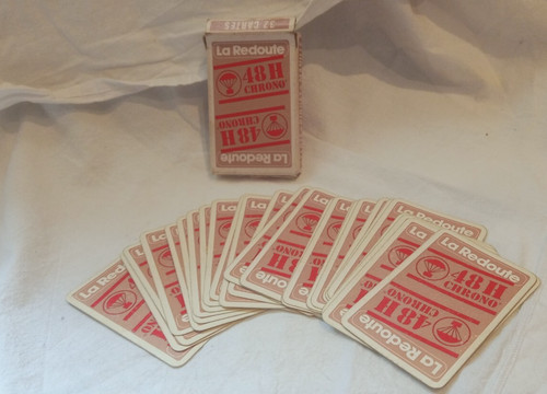 Ancien jeu cartes - jeu, de