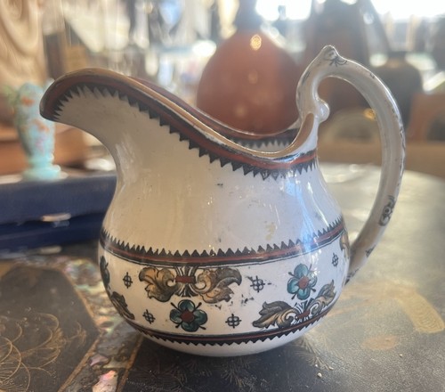 Pot lait pichet - À, faïence