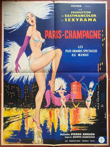 Affiche paris champagne pierre - affiche,