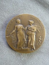 MEDAILLE vers 1900: ASSOCIATIONS AGRICOLES, MINISTERE DE L'AGRICULTURE.