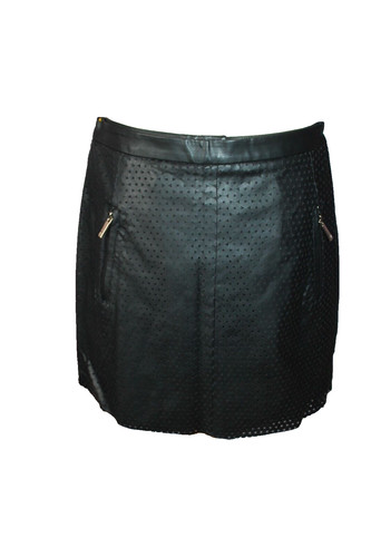 Jupe aspect cuir femme - jupe,