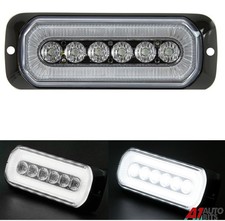 1X Anneau Halo Blanc Lumière D'Avertissement LED Multi Fonction Stroboscope